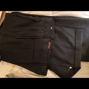 Classic flannel gray suit